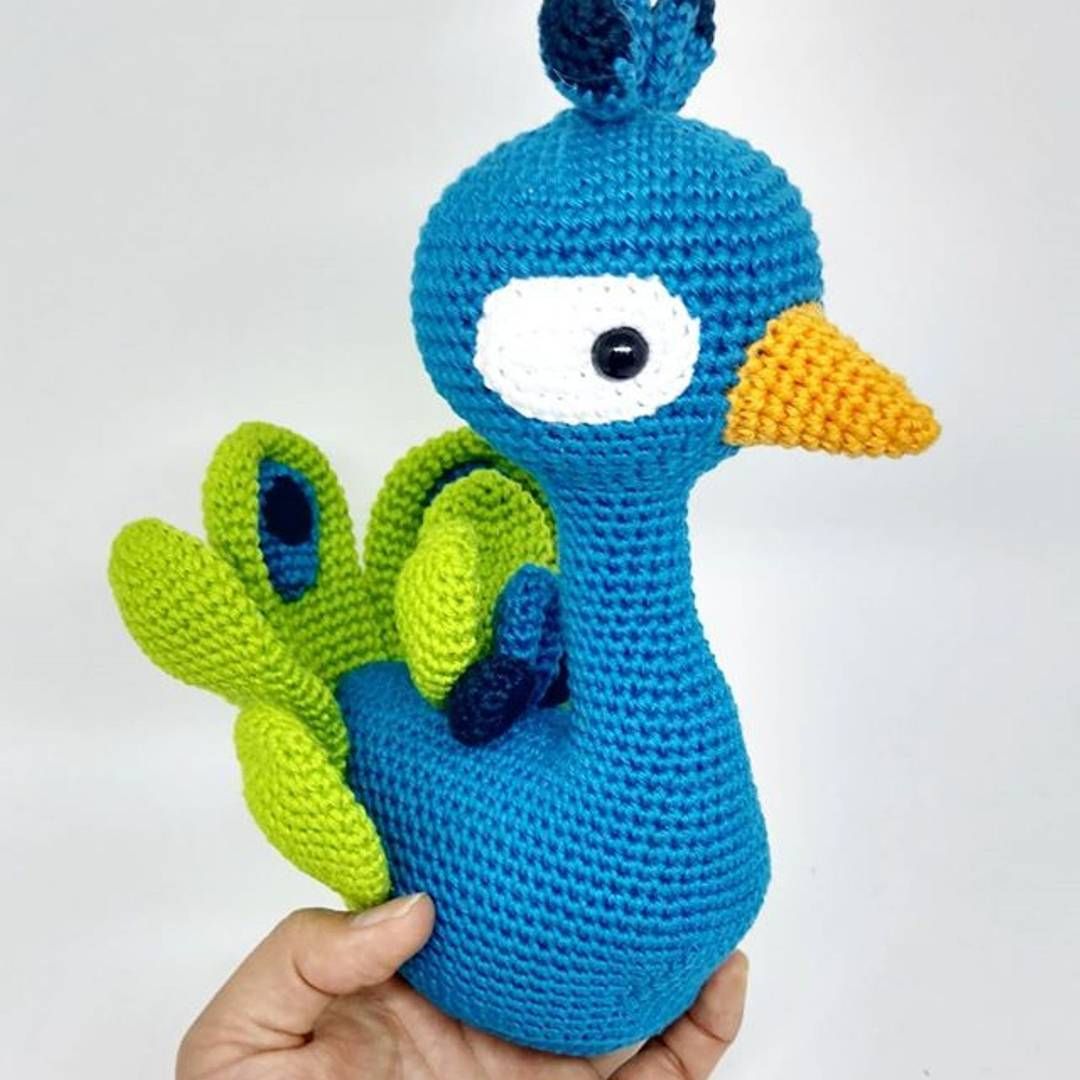 Amigurumi Peacock Making – Amigurumi